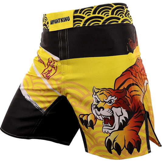 DOMINATE THE CAGE: Pro-Grade MMA Fight Shorts for Champions - FitZone360