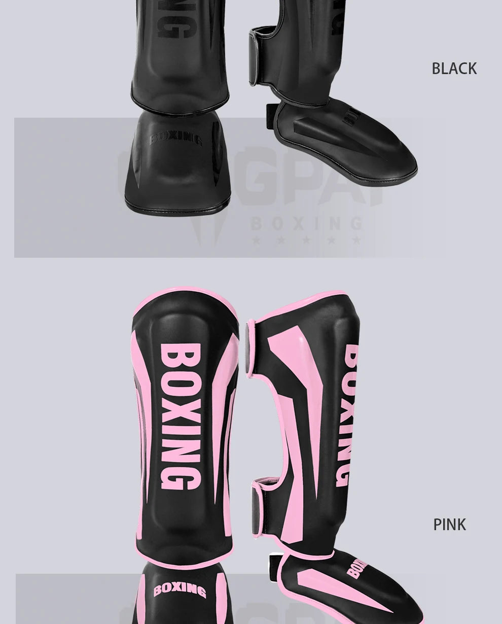 🥊 Muay Thai & Kickboxing Shin Guards | Shin Pads for Sparring & Training - FitZone360