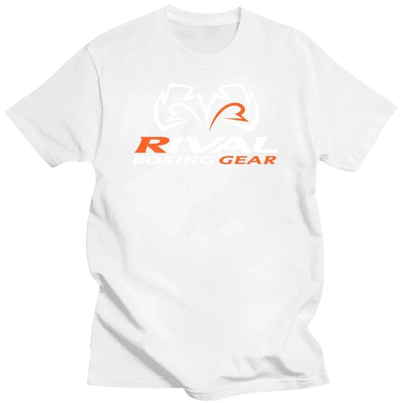 Rival Boxing Style Men’s Training T-Shirt – Combat Sports Gym Tee