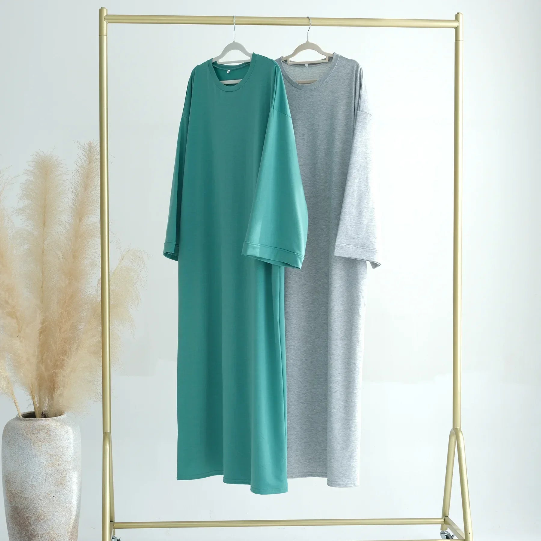 Casual Muslim Abaya Sweatshirt Dress for Women | Modest Daily Wear - FitZone360