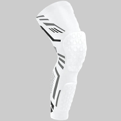 Padded Knee & Shin Compression Sleeve for Muay Thai, MMA & Martial Arts | Impact Protection, Support & Flexibility