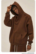 Fleece Hooded Sweatshirt | Unisex Oversized Winter Hoodie Pullover - FitZone360