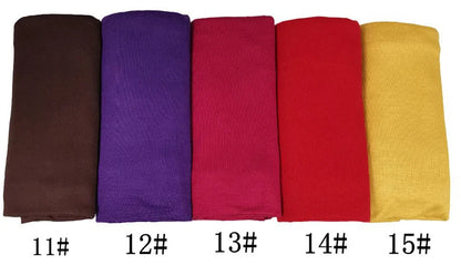 🌙 Soft Modal Cotton Jersey Hijab Scarf – 170x60cm - FitZone360