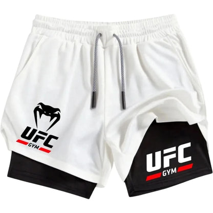 Venum UFC 2-Layer Compression Shorts | Fight-Ready Performance | FitZone360 - FitZone360