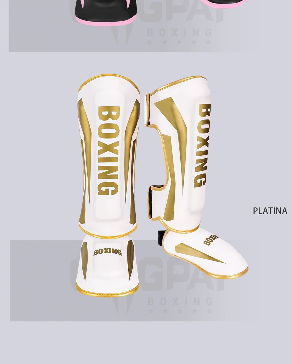 🥊 Muay Thai & Kickboxing Shin Guards | Shin Pads for Sparring & Training - FitZone360