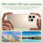 16 Pro Max 7.3" HD 5G Smartphone | Global Android 14 Mobile Phone with Dual SIM, 8000mAh Battery, Unlocked 4G/5G Cellphone - FitZone360