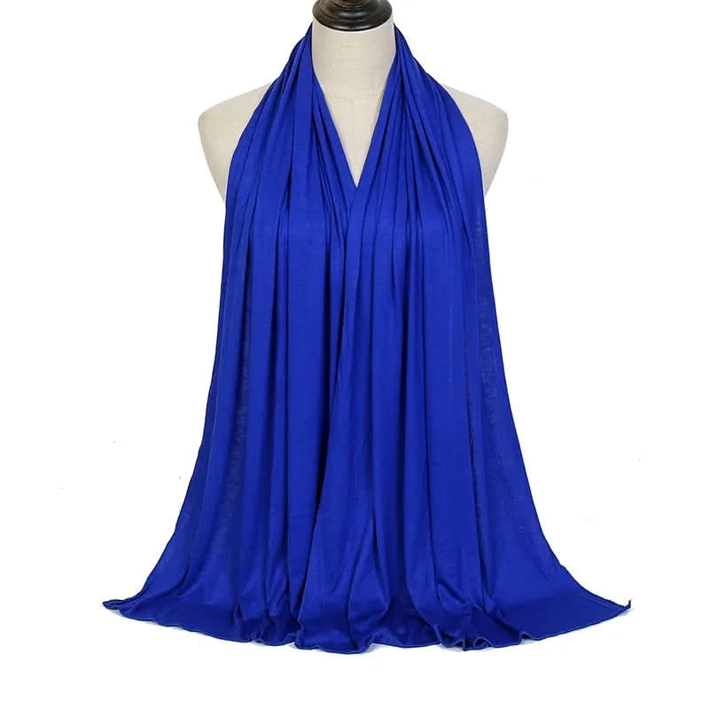 🌙 Soft Modal Cotton Jersey Hijab Scarf – 170x60cm - FitZone360