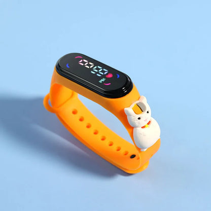 Fashion Mickey & Marvel Superhero Children's LED Sports Watches | Waterproof & Touch Display ⌚✨ - FitZone360