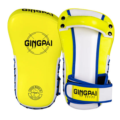 Muay Thai Pads | Kickboxing & MMA Striking Training | Single Arm Strap - FitZone360