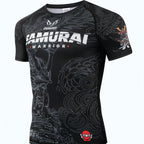 Men’s Samurai Performance Compression T-Shirt – Quick-Dry Gym, Running, MMA & Fitness Training Top