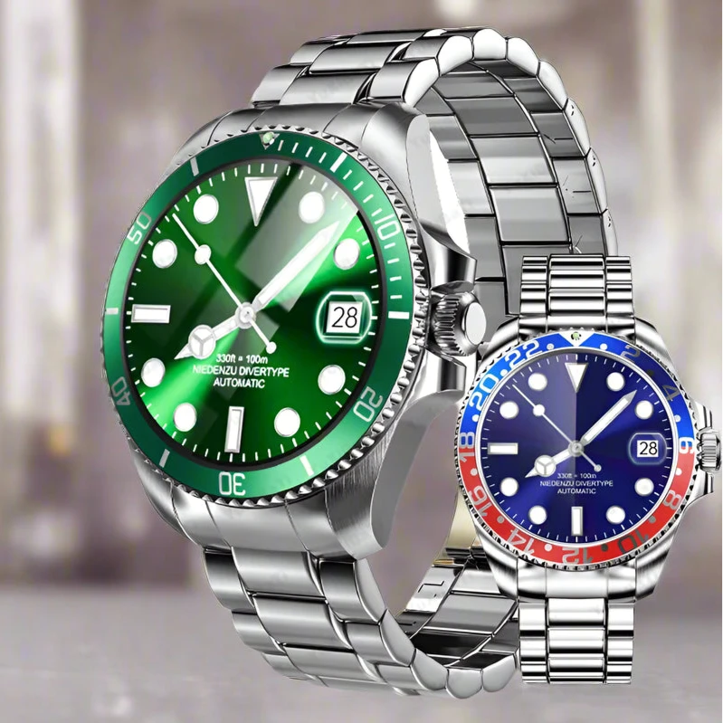 Smartwatch Luxury Rolex-Inspired | 1.43" HD AMOLED, GPS, Bluetooth Call, Health & Fitness Tracker for iOS & Android - FitZone360