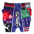 Christmas Style MMA Muay Thai Kickboxing Shorts