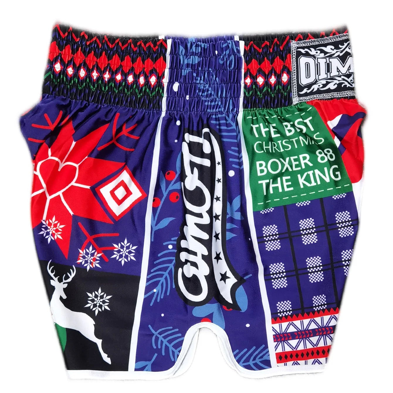 Christmas Style MMA Muay Thai Kickboxing Shorts