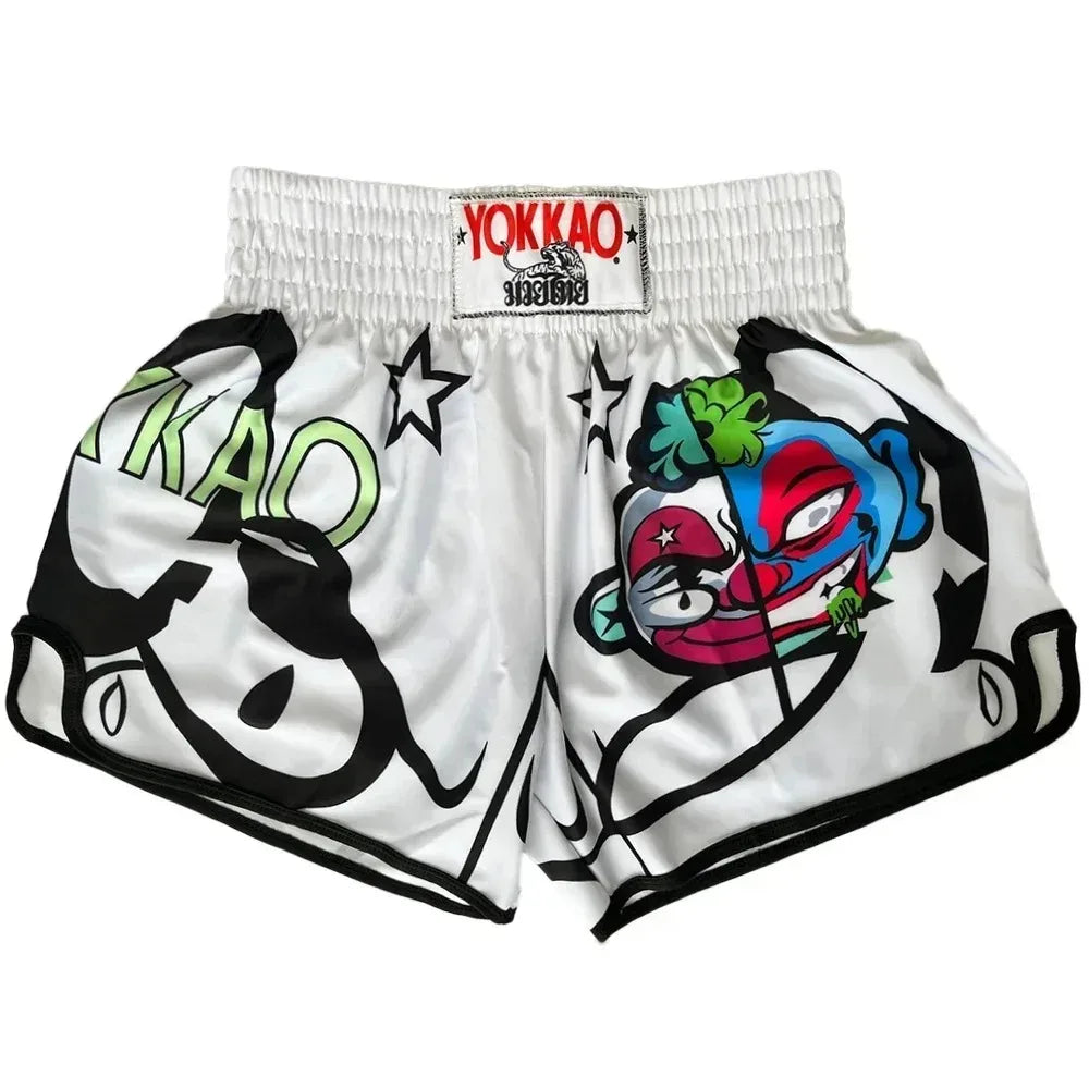 YOKKAO Design Muay Thai Boxing Shorts | Thai Kickboxing K1 Training Fight Shorts
