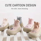 Non-Slip Toddler Shoes with Anti-Drop Soft Soles for Newborns | Soft Cartoon Baby Floor Socks for Spring and Summer – - FitZone360