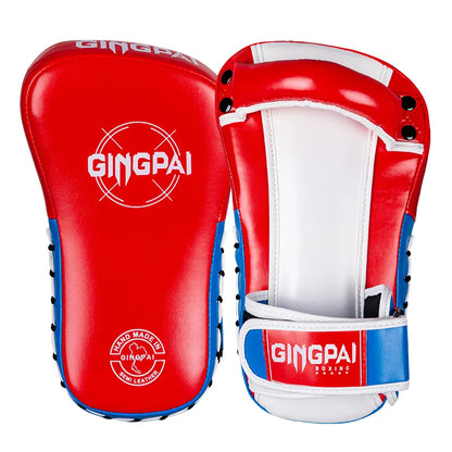 Muay Thai Pads | Kickboxing & MMA Striking Training | Single Arm Strap - FitZone360