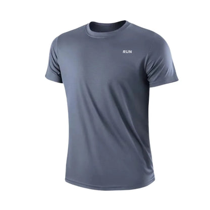 Men's Quick Dry Moisture-Wicking Gym T-Shirt – Lightweight Activewear Top - FitZone360