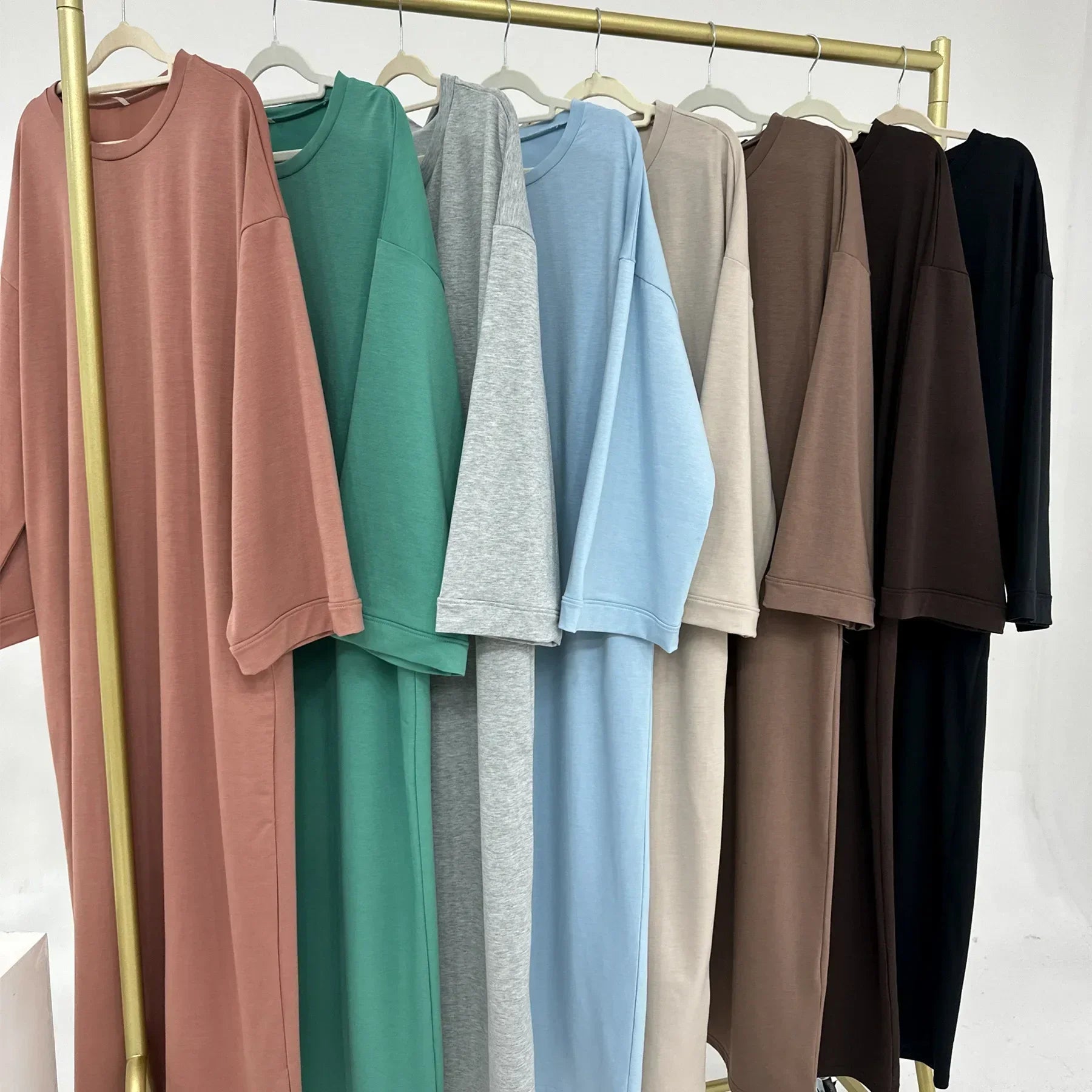 Casual Muslim Abaya Sweatshirt Dress for Women | Modest Daily Wear - FitZone360