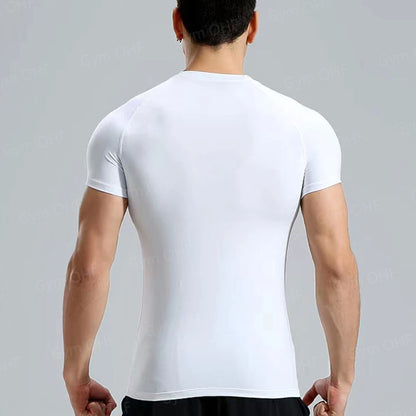 Lonsdale Men's Compression Gym Shirt – Quick-Dry Tight Fit for Fitness & Training - FitZone360