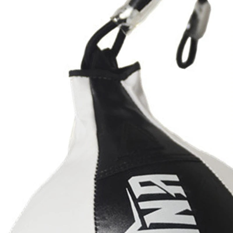 Leather Boxing Speedball – Swivel Hanging Punching Speed Ball for Home & Gym Training - FitZone360