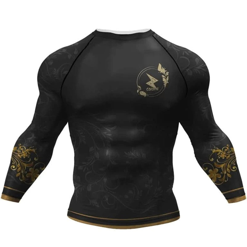 MMA & BJJ Training Set | Rash Guard Tops | Shorts for Jiu Jitsu - FitZone360