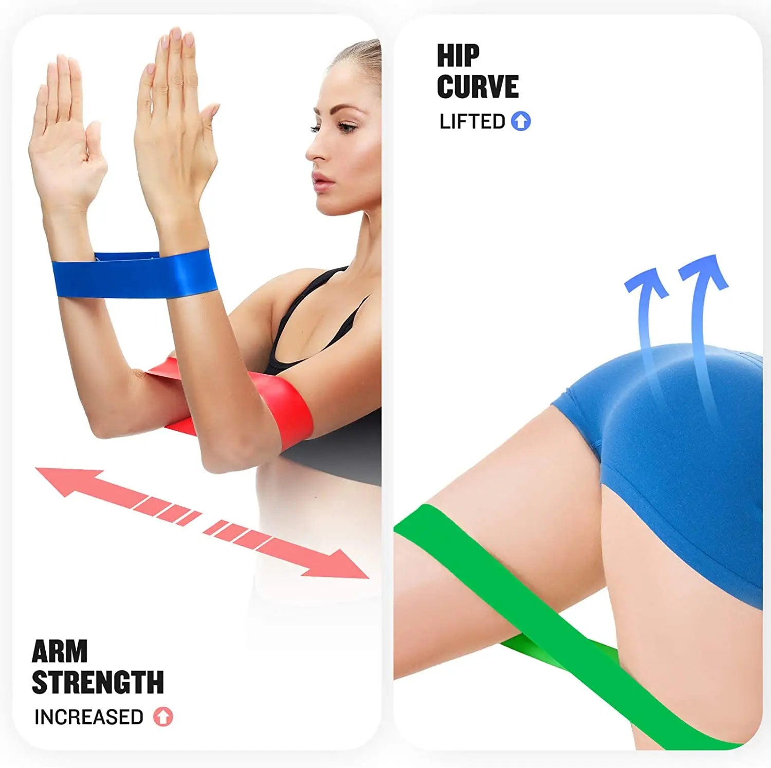 Resistance Bands for Strength Training | Bodybuilding, Workouts, Stretching & Home Gym - FitZone360
