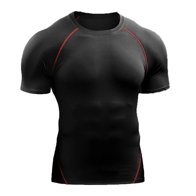 FlexCore Compression Tee: Elevate Your Workout Experience - FitZone360