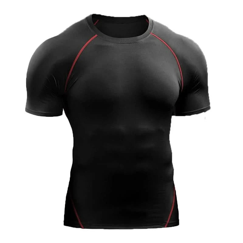 FlexCore Compression Tee: Elevate Your Workout Experience - FitZone360