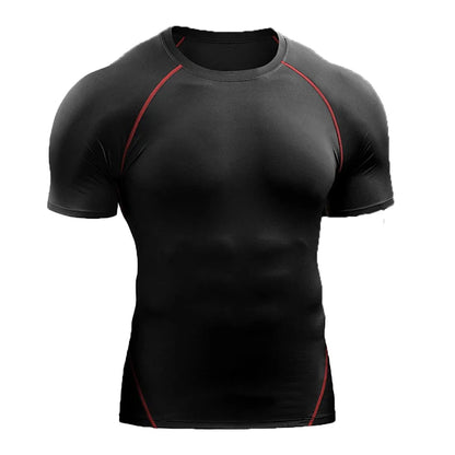 FlexCore Compression Tee: Elevate Your Workout Experience - FitZone360