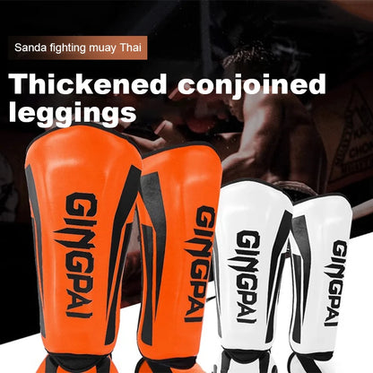 Muay Thai & Kickboxing Shin Guards – Martial Arts Protective Pads for Boxing, Sparring & Training - FitZone360