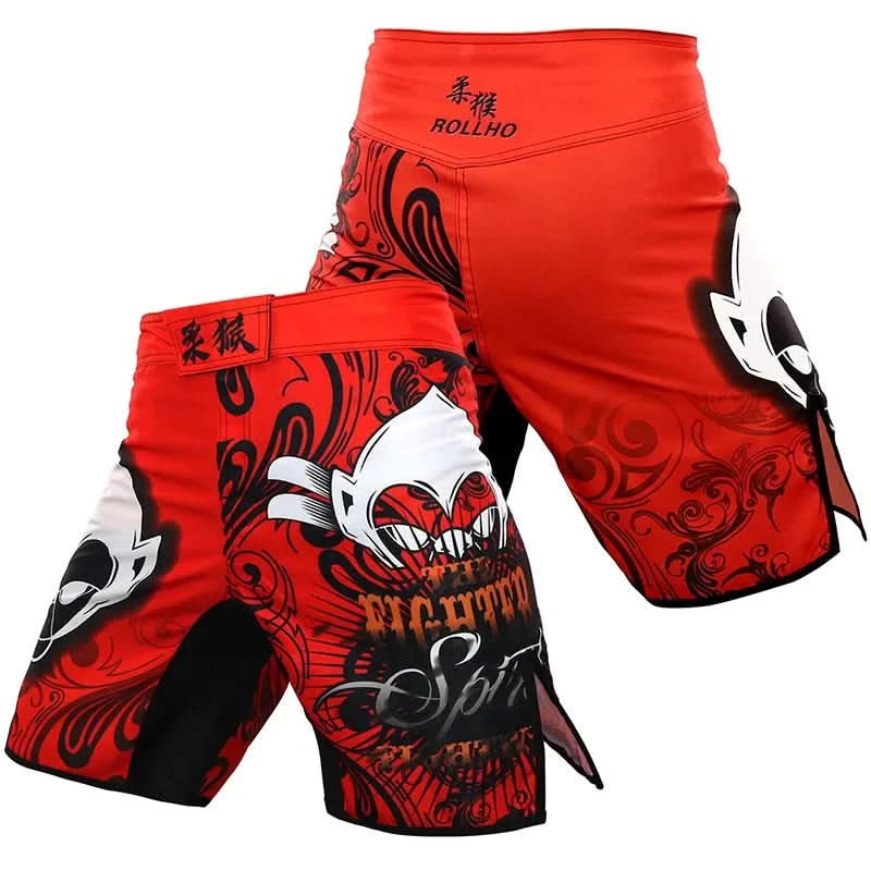 DOMINATE THE CAGE: Pro-Grade MMA Fight Shorts for Champions - FitZone360