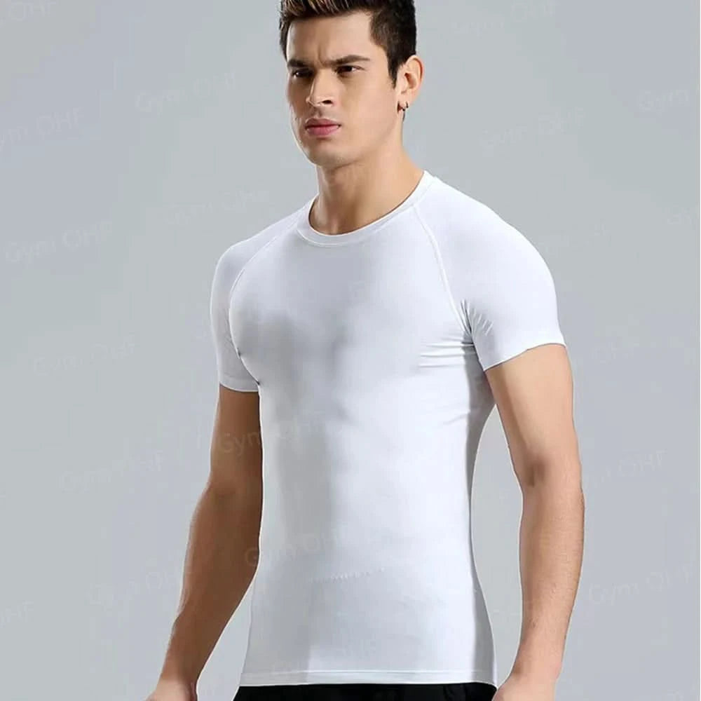 Lonsdale Men's Compression Gym Shirt – Quick-Dry Tight Fit for Fitness & Training - FitZone360