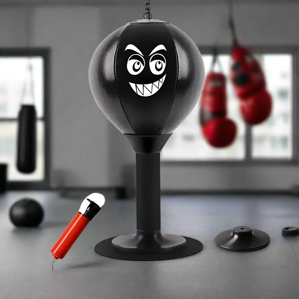 Desktop Boxing Speed Ball Punching Bag Stress Buster. - FitZone360