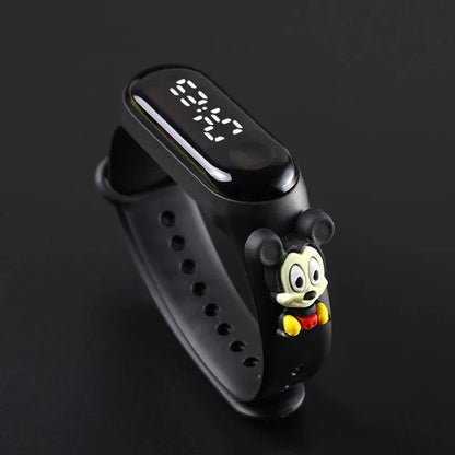 Fashion Mickey & Marvel Superhero Children's LED Sports Watches | Waterproof & Touch Display ⌚✨ - FitZone360
