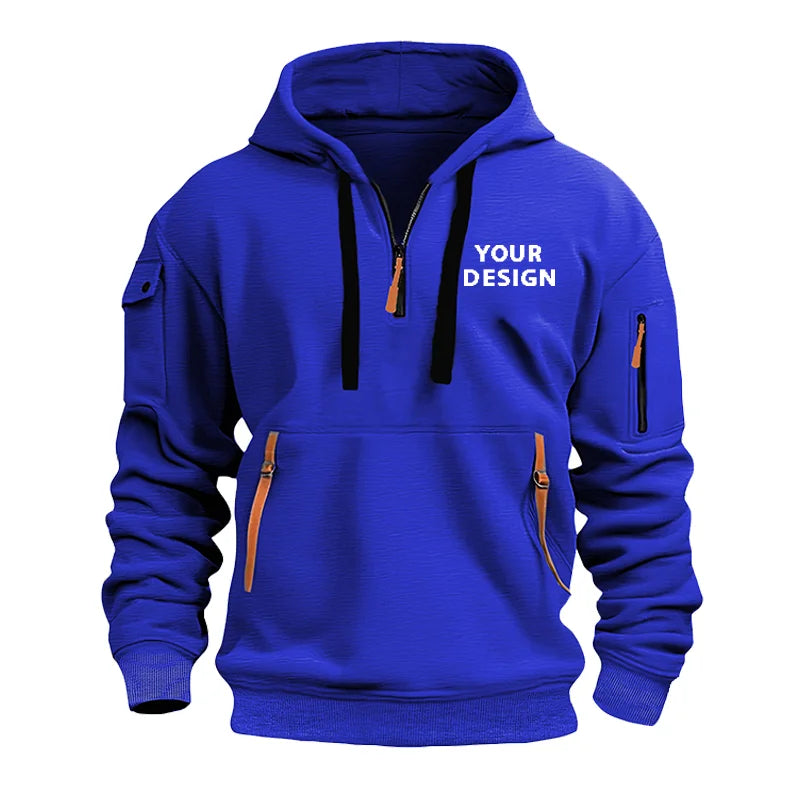 Custom Logo Tactical Hoodie – Personalized Gym, Boxing & Team Hoodie