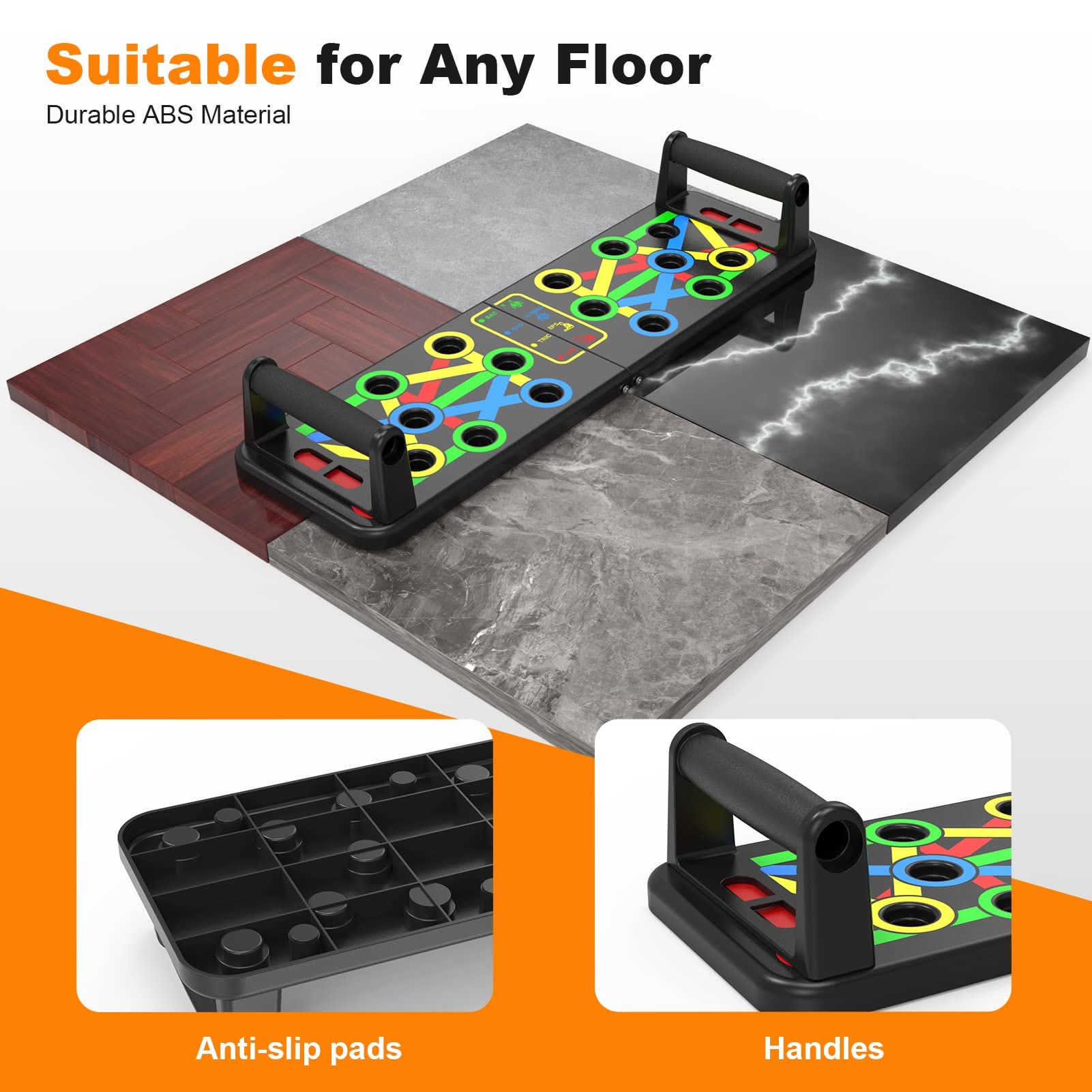 Push-Up Board | Ultimate Upper Body and Core Strength Training - FitZone360