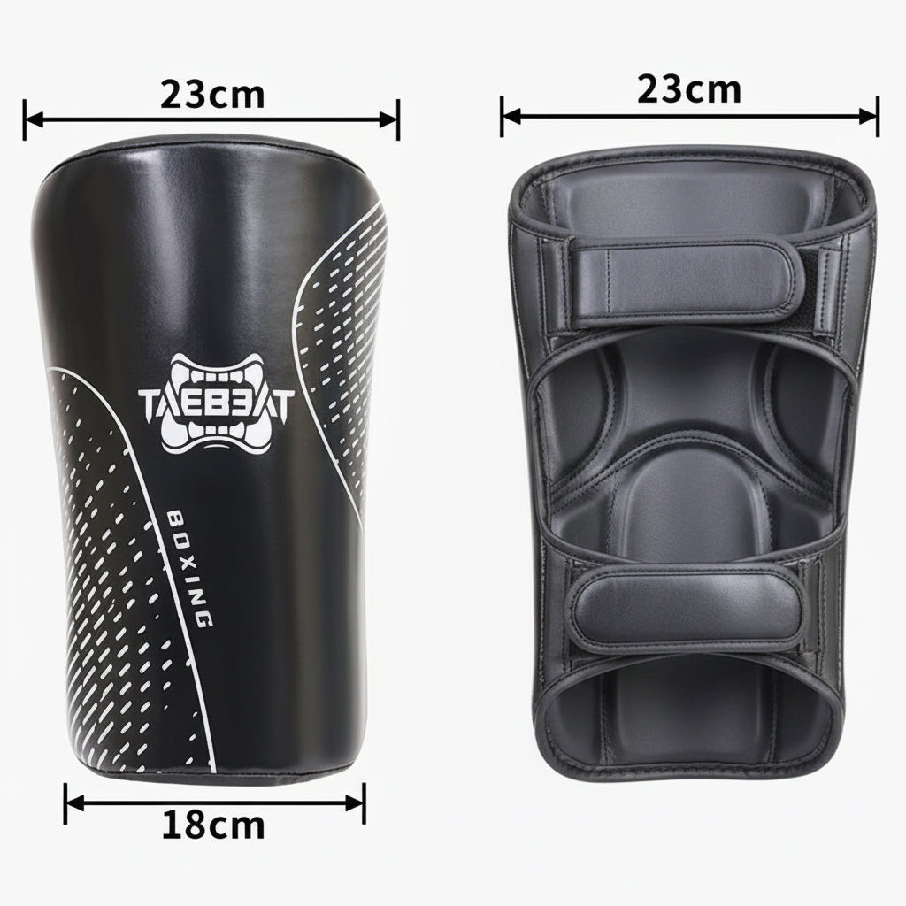1 (One) Coaches Calf Low Kick Pad | Muay Thai MMA Kickboxing Training Gear - FitZone360