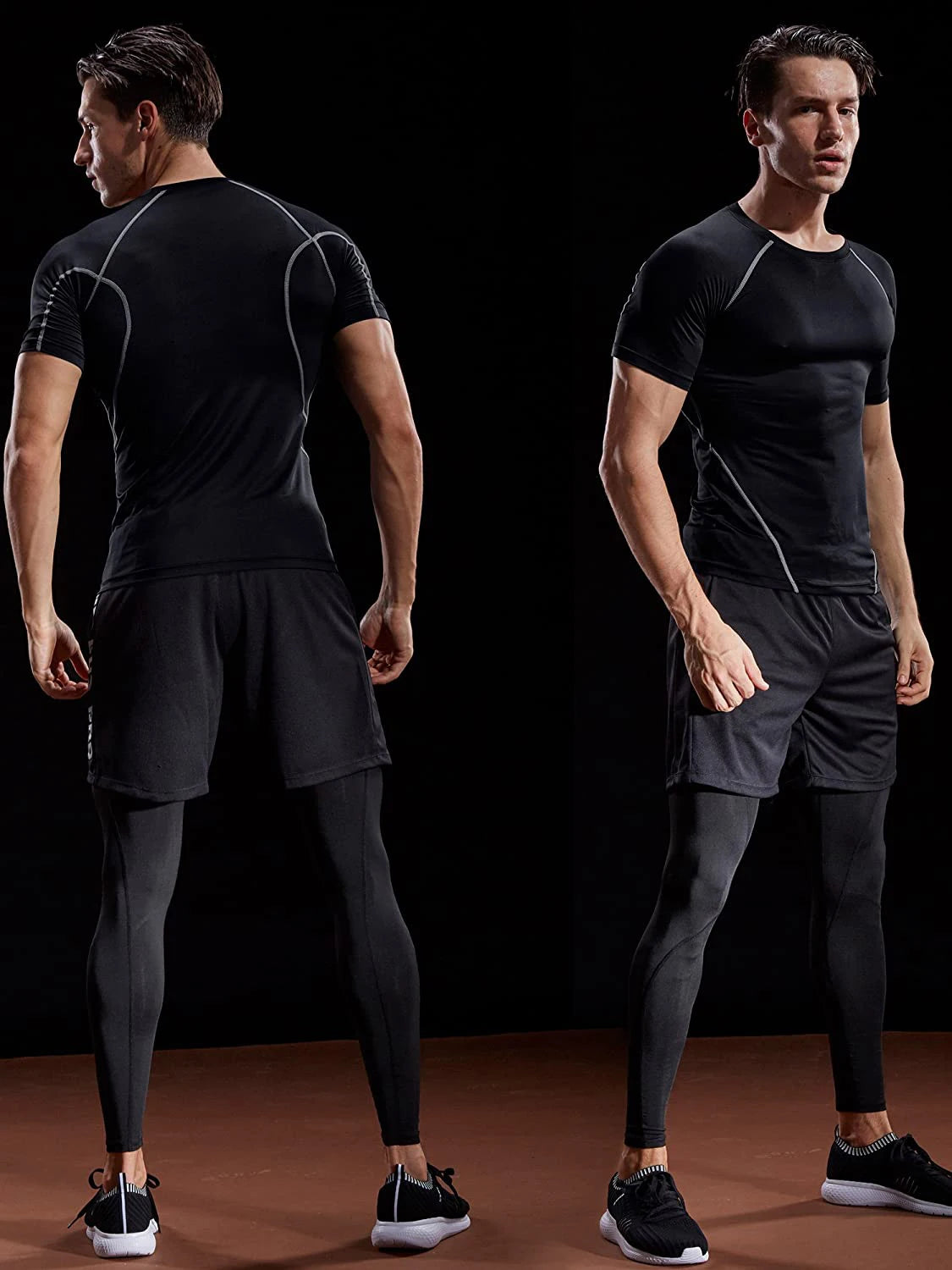 FlexCore Compression Tee: Elevate Your Workout Experience - FitZone360