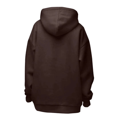 Trendy Solid Color Sports Hoodies | Fleece Sweatshirts for Men & Women | Couple Pullover for Spring & Autumn - FitZone360