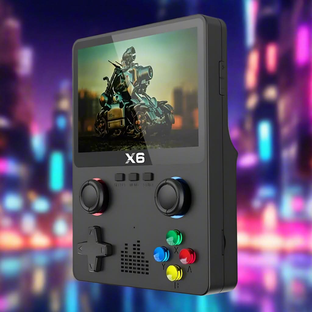 🎮 New X6 3.5-Inch IPS Screen Handheld Game Player | Elevate Your Gaming Experience! - FitZone360