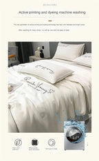 Air Conditioning Blanket | Premium Washable Ice Silk Summer Quilt Set - FitZone360