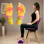 Massage Yoga Mat for Back Pain Relief, Needle Yoga Massage Mat with Acupressure - FitZone360