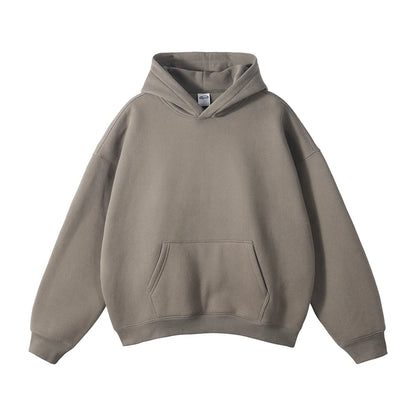 Fleece Hooded Sweatshirt | Unisex Oversized Winter Hoodie Pullover