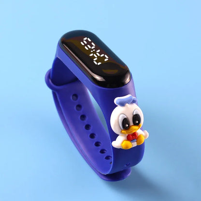 Fashion Mickey & Marvel Superhero Children's LED Sports Watches | Waterproof & Touch Display ⌚✨ - FitZone360