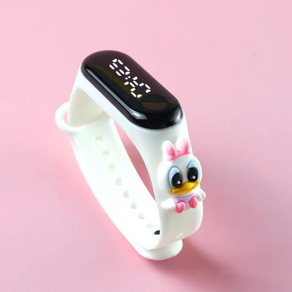 Fashion Mickey & Marvel Superhero Children's LED Sports Watches | Waterproof & Touch Display ⌚✨ - FitZone360