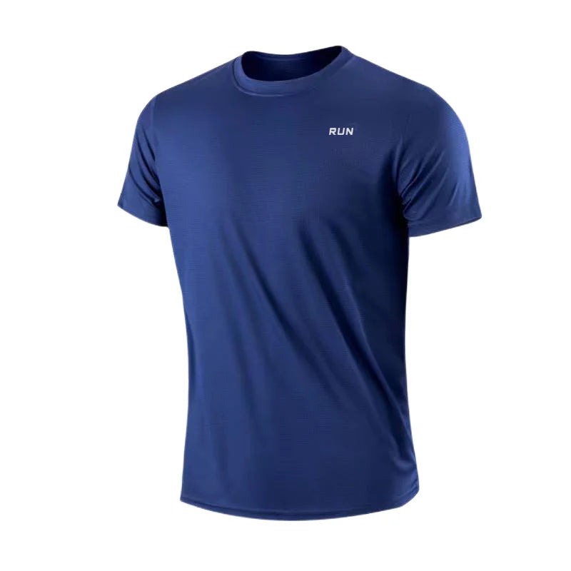 Men's Quick Dry Moisture-Wicking Gym T-Shirt – Lightweight Activewear Top - FitZone360