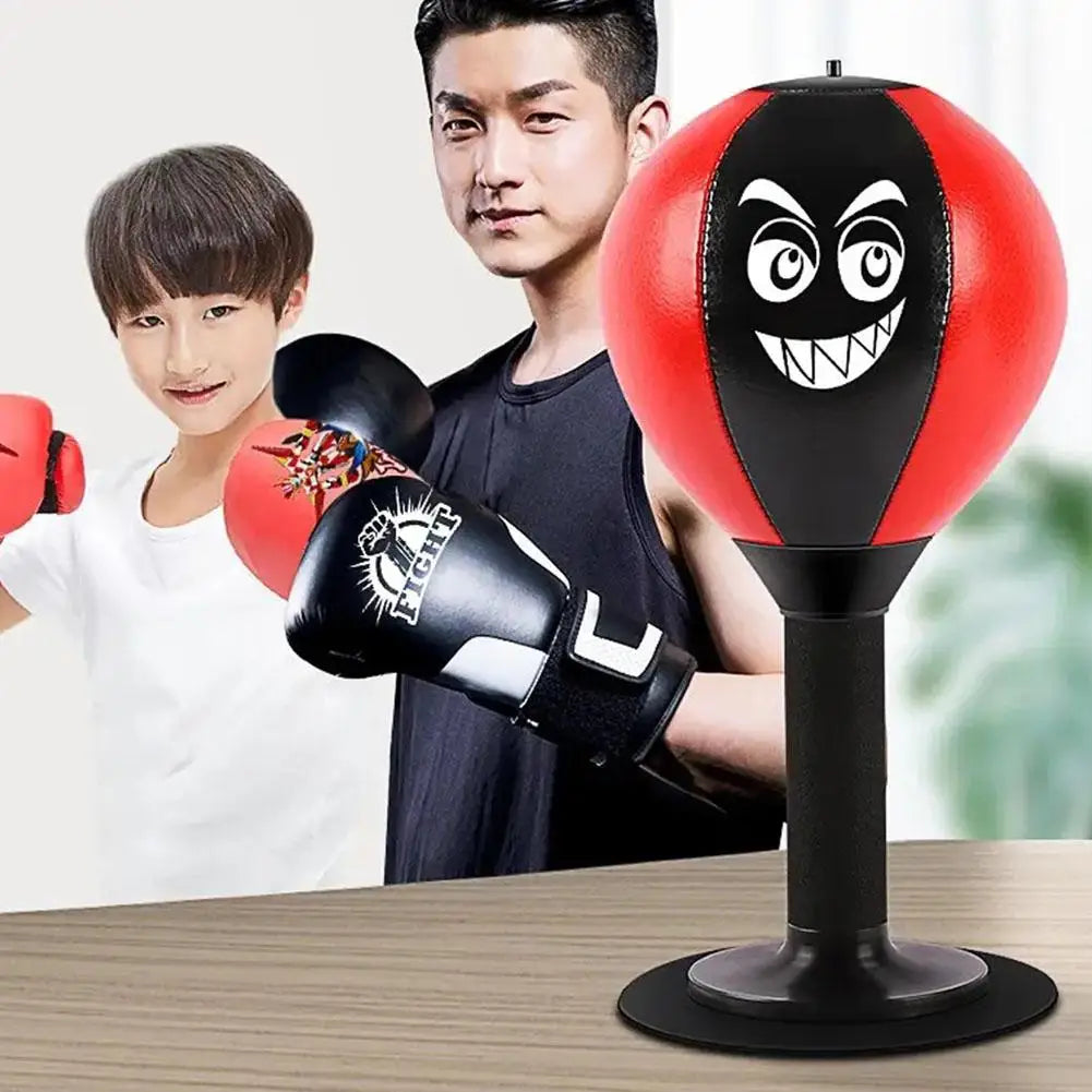 Desktop Boxing Speed Ball Punching Bag Stress Buster. - FitZone360