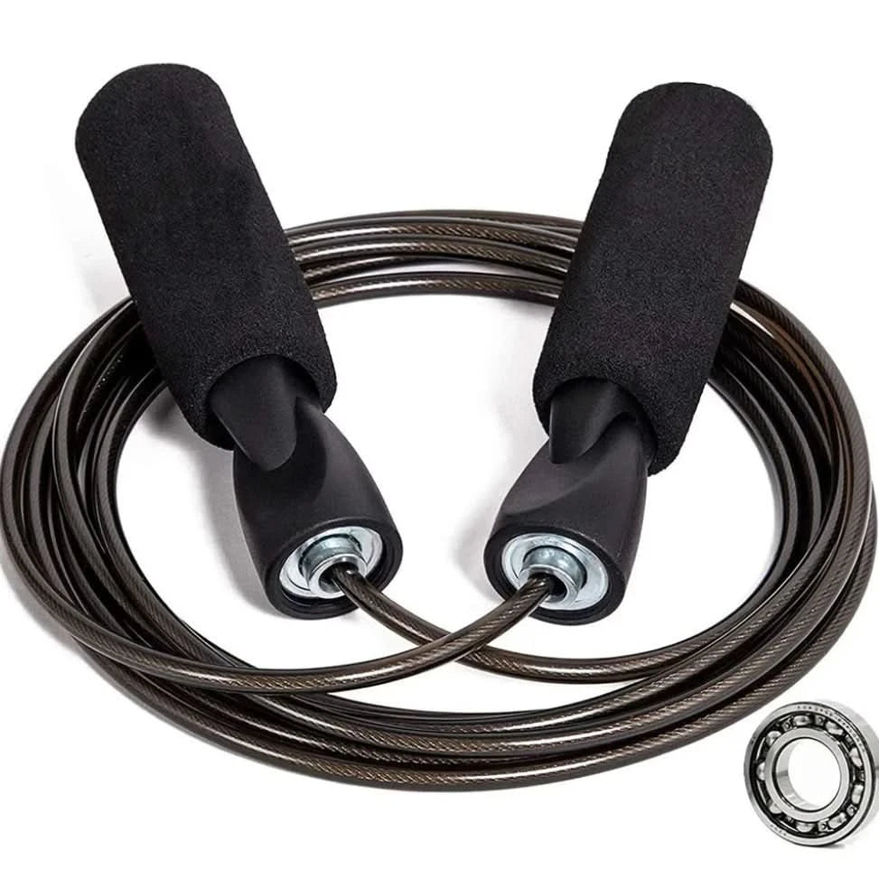 Adjustable Steel Wire Speed Jump Rope | Fast, Durable & Perfect for Boxer's - FitZone360