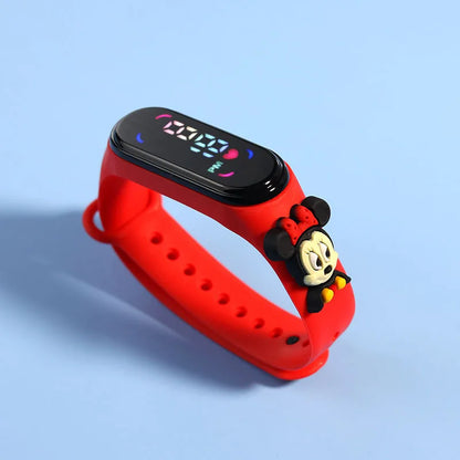Fashion Mickey & Marvel Superhero Children's LED Sports Watches | Waterproof & Touch Display ⌚✨ - FitZone360