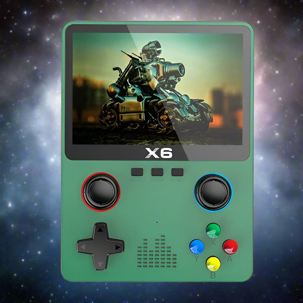 🎮 New X6 3.5-Inch IPS Screen Handheld Game Player | Elevate Your Gaming Experience! - FitZone360